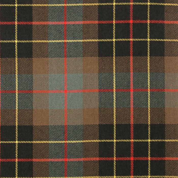 Brodie Hunting Weathered Heavyweight Tartan Fabric