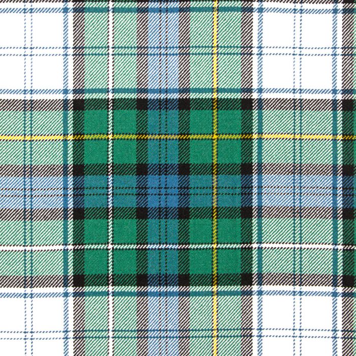 Campbell Dress Ancient Heavyweight Tartan Fabric - Single Width