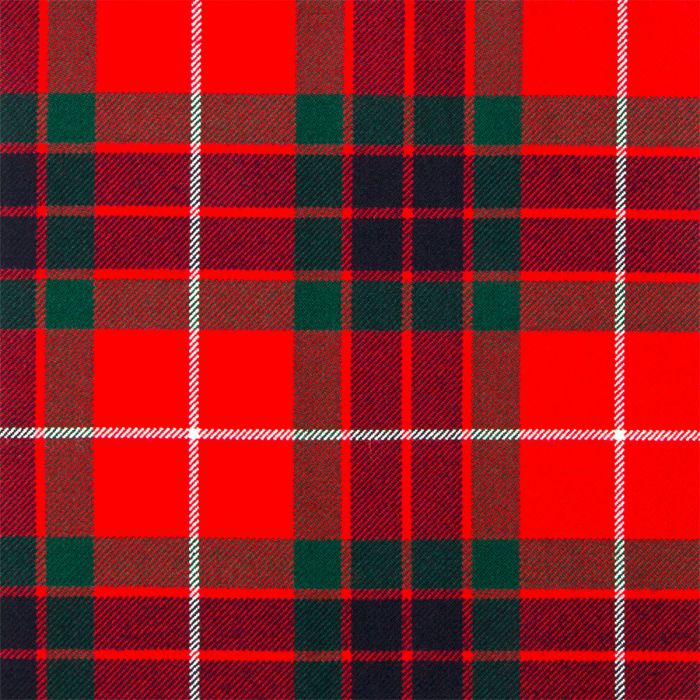 Fraser Red Modern Heavyweight Tartan Fabric