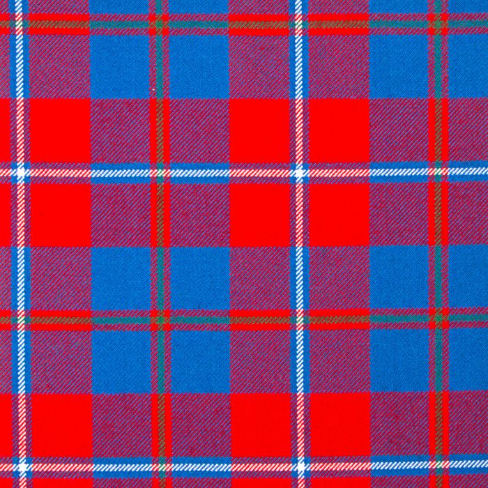 Galloway Red Modern Heavyweight Tartan Fabric