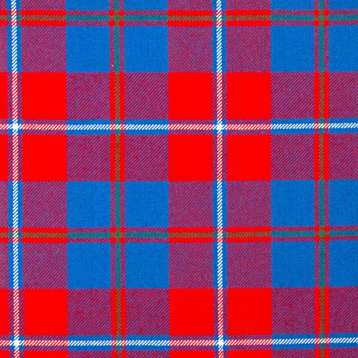 Galloway Red Modern Heavyweight Tartan Fabric