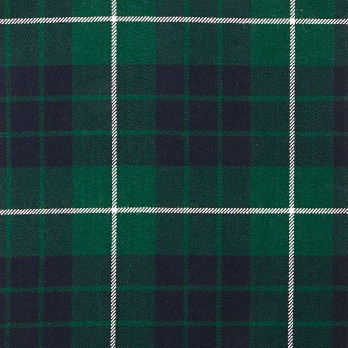 Hamilton Green Modern Heavyweight Tartan Fabric