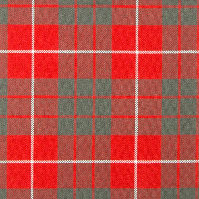 Hamilton Red Weathered Heavyweight Tartan Fabric