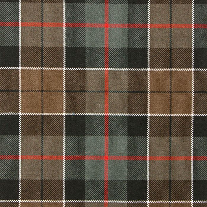 Leslie Green Weathered Heavyweight Tartan Fabric
