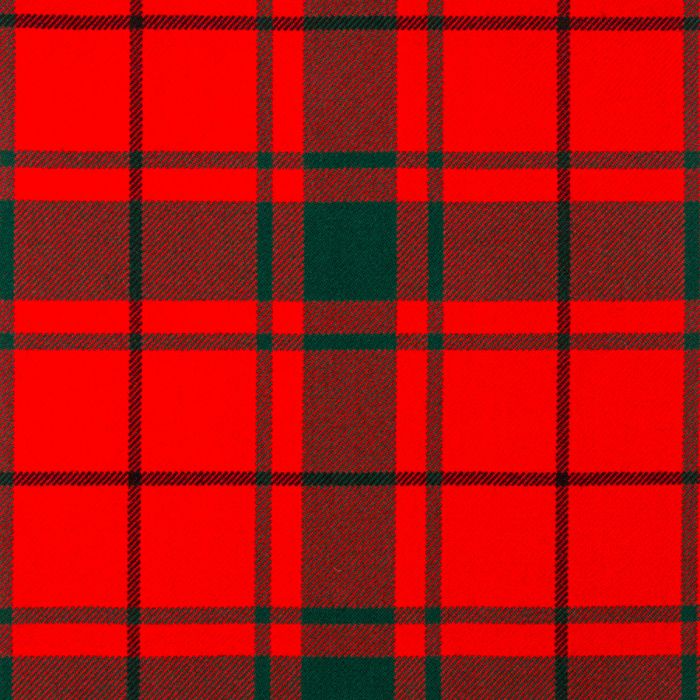 MacDonald of the Isles Red Modern Heavyweight Tartan Fabric