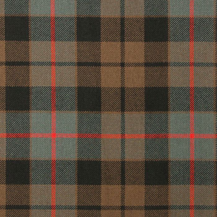 Morrison Green Weathered Heavyweight Tartan Fabric