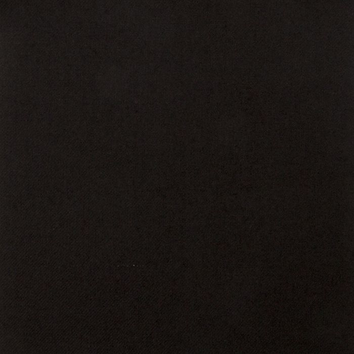 Black Modern Plain Coloured Heavyweight Tartan Fabric