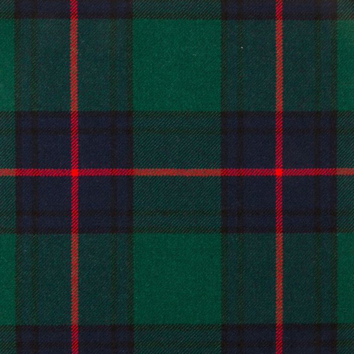 Shaw Green Modern Heavyweight Tartan Fabric