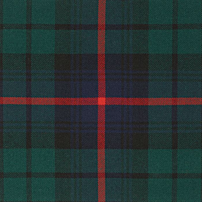 Urquhart Broad Red Modern Heavyweight Tartan Fabric