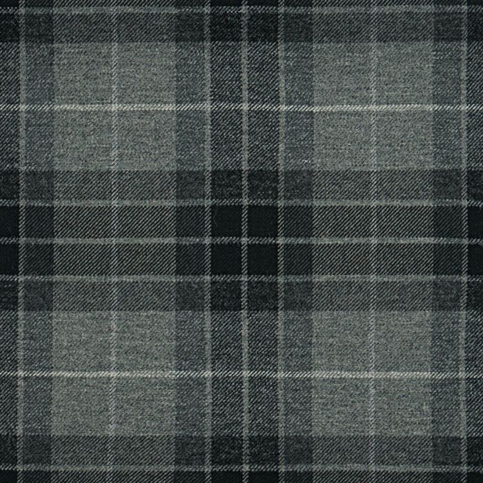 Fraser Grey Heavyweight Selkirk Tweed Fabric