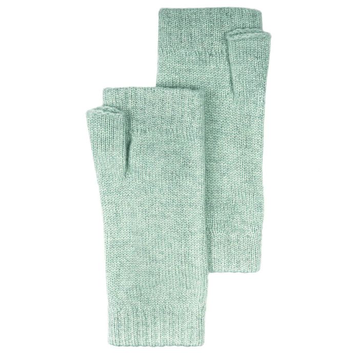 Womens Moonlight Cashmere Wrist Warmers Fingerless Gloves