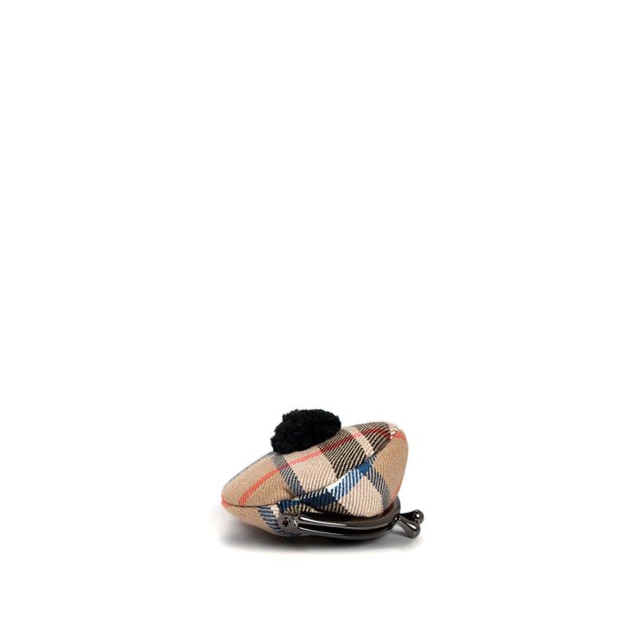Thomson Camel Modern Tartan Tam Purse