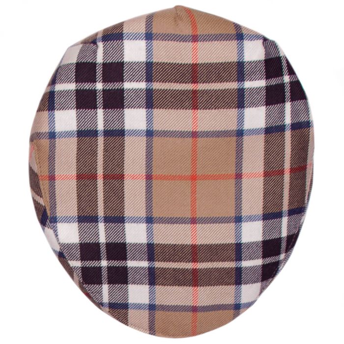 Thomson Camel Tartan Barnton Flat Cap