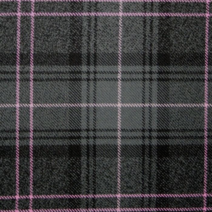 Highland Granite Pink Heavyweight Tartan Fabric