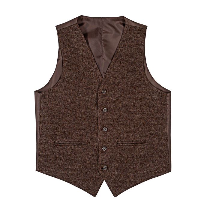 Gamekeepers Shetland Tweed 5 Button Kilt Waistcoat
