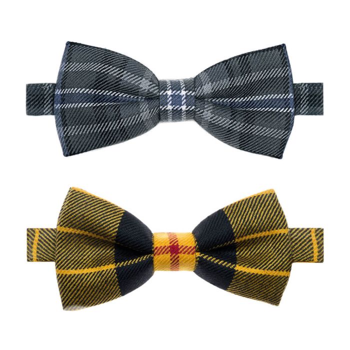 Made to Order Reiver Light Weight Tartan Bow Tie