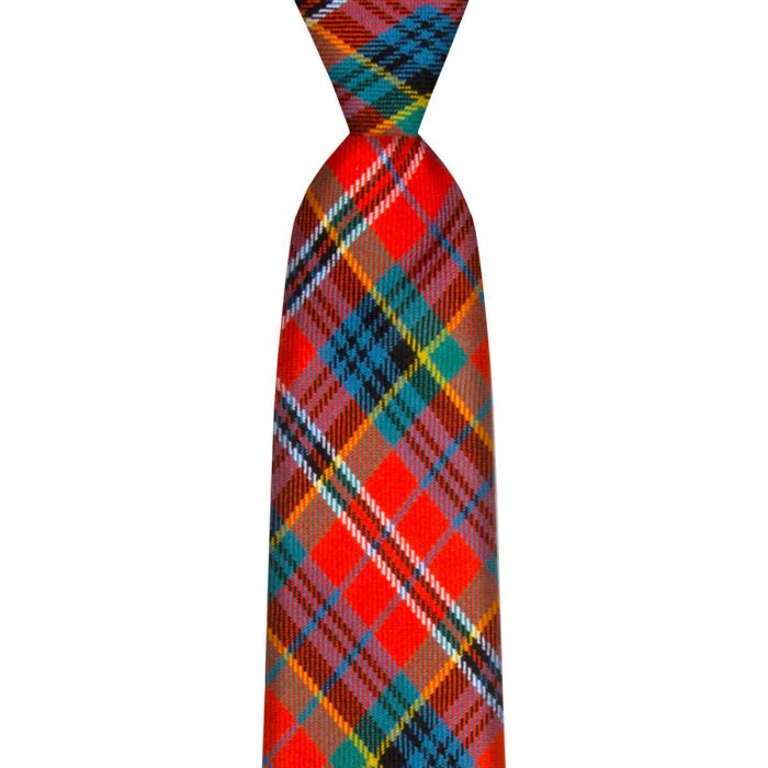 MacPherson Clan Ancient Tartan Tie