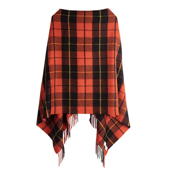 Georgia Wallace Ancient Tartan Lambswool Poncho