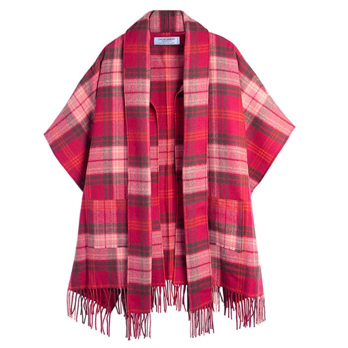 Robyn Lochcarron Hunting Rose Tartan Lambswool Jacket