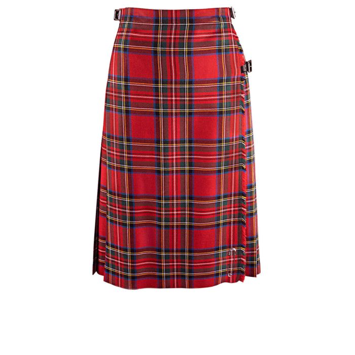 Ladies Tartan Kilted Classic Skirt