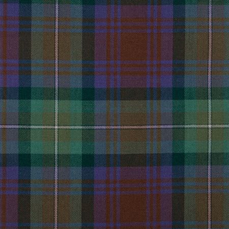 Isle of Skye Medium Weight Tartan Fabric-Front