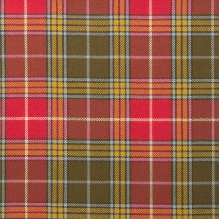 Buchanan Old Weathered Light Weight Tartan Fabric-Front