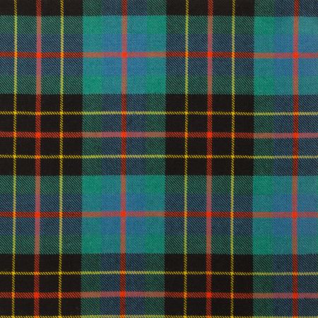 Brodie Hunting Light Weight Ancient Tartan Fabric-Front