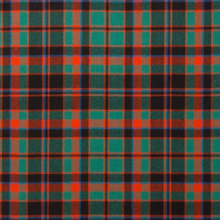 Buchan Ancient Light Weight Tartan Fabric-Front
