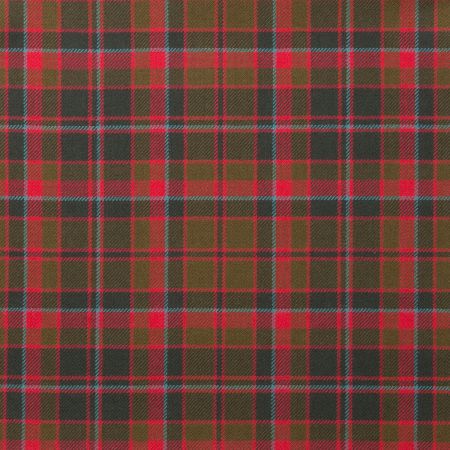 Buchan Weathered Light Weight Tartan Fabric-Front