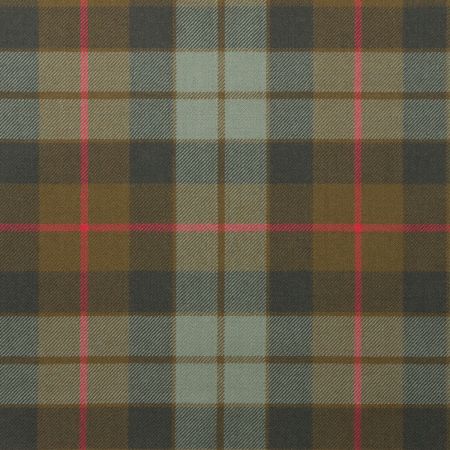 Gunn Weathered Light Weight Tartan Fabric-Front
