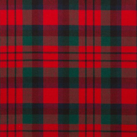 MacDuff Modern Light Weight Tartan Fabric-Front