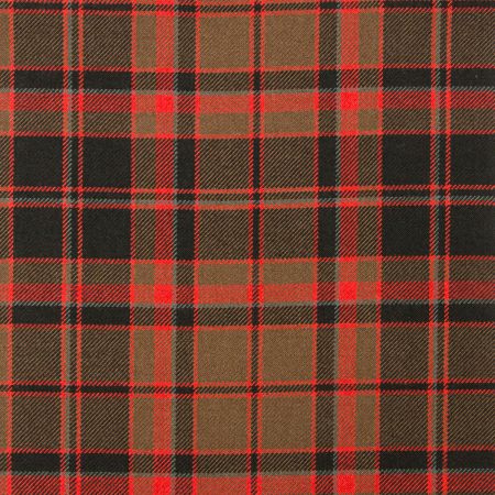 Cumming Hunting Weathered Heavy Weight Tartan Fabric-Front