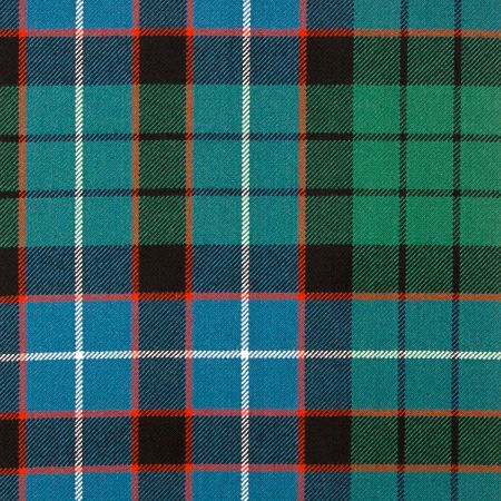 Hunter Ancient Heavy Weight Tartan Fabric-Front