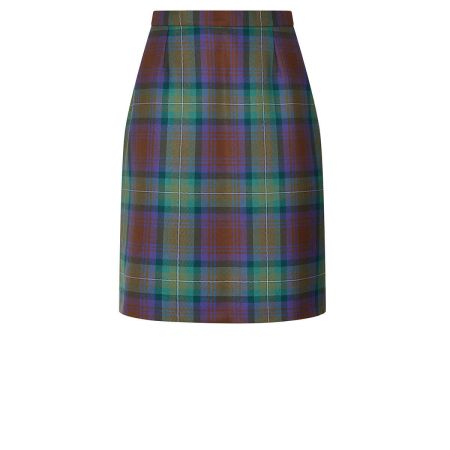 Ladies Tartan Straight Skirt