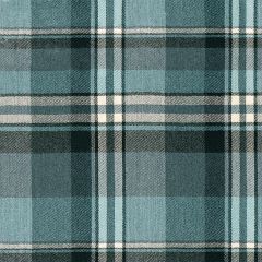 Grey & Navy Plaid Lightweight Fabric