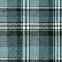 Grey & Navy Plaid Lightweight Fabric