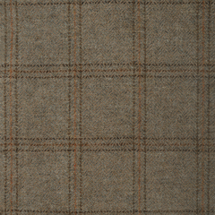 Dunnock Windowpane Medium Weight Waverley Tweed Fabric