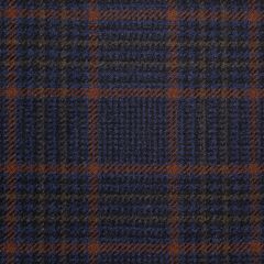 Bracken Country Glen Check Heavyweight Wool Fabric Sample