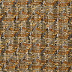 Grey & Gold Check Sorbet Tweed Fabric