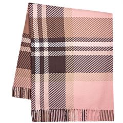 Darcy Stewart Blossom Tartan Luxury Wool Throw