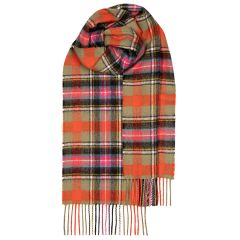 Bowhill Bruce of Kinnaird Ancient Tartan Lambswool Scarf