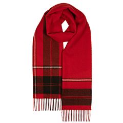 Darwin Cunningham Modern Tartan Oversized Lambswool Scarf