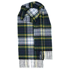 Bowhill Gordon Dress Modern Tartan Lambswool Scarf