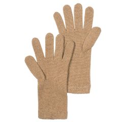 Ladies Luxury Camel Cashmere Gloves