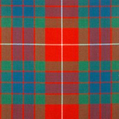 Fraser Red Ancient Medium Weight Tartan Fabric