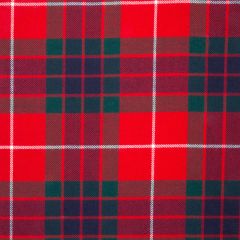 Fraser Red Modern Lightweight Tartan Fabric