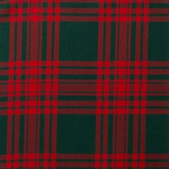Menzies Green Modern Lightweight Tartan Fabric