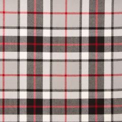 Thomson Grey Lightweight Tartan Fabric