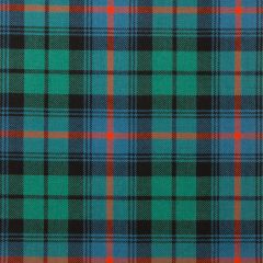 Urquhart Broad Red Ancient Lightweight Tartan Fabric