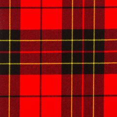 Brodie Red Modern Heavyweight Tartan Fabric